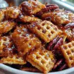crispy toffee Chex Mix - featured image