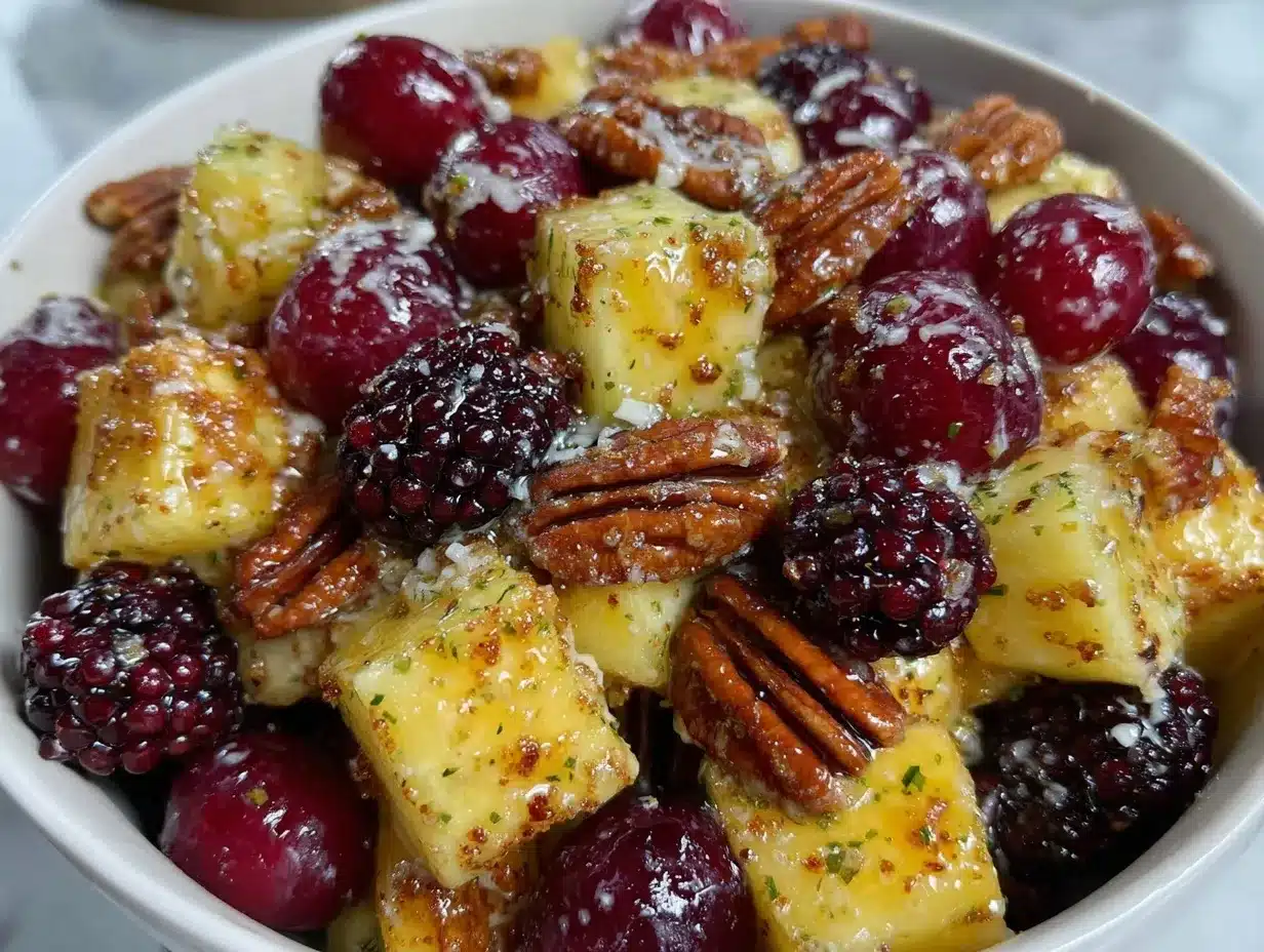 fall fruit salad recipe preparation steps