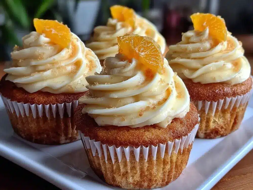 Fluffy Creamsicle Cupcakes - featured image