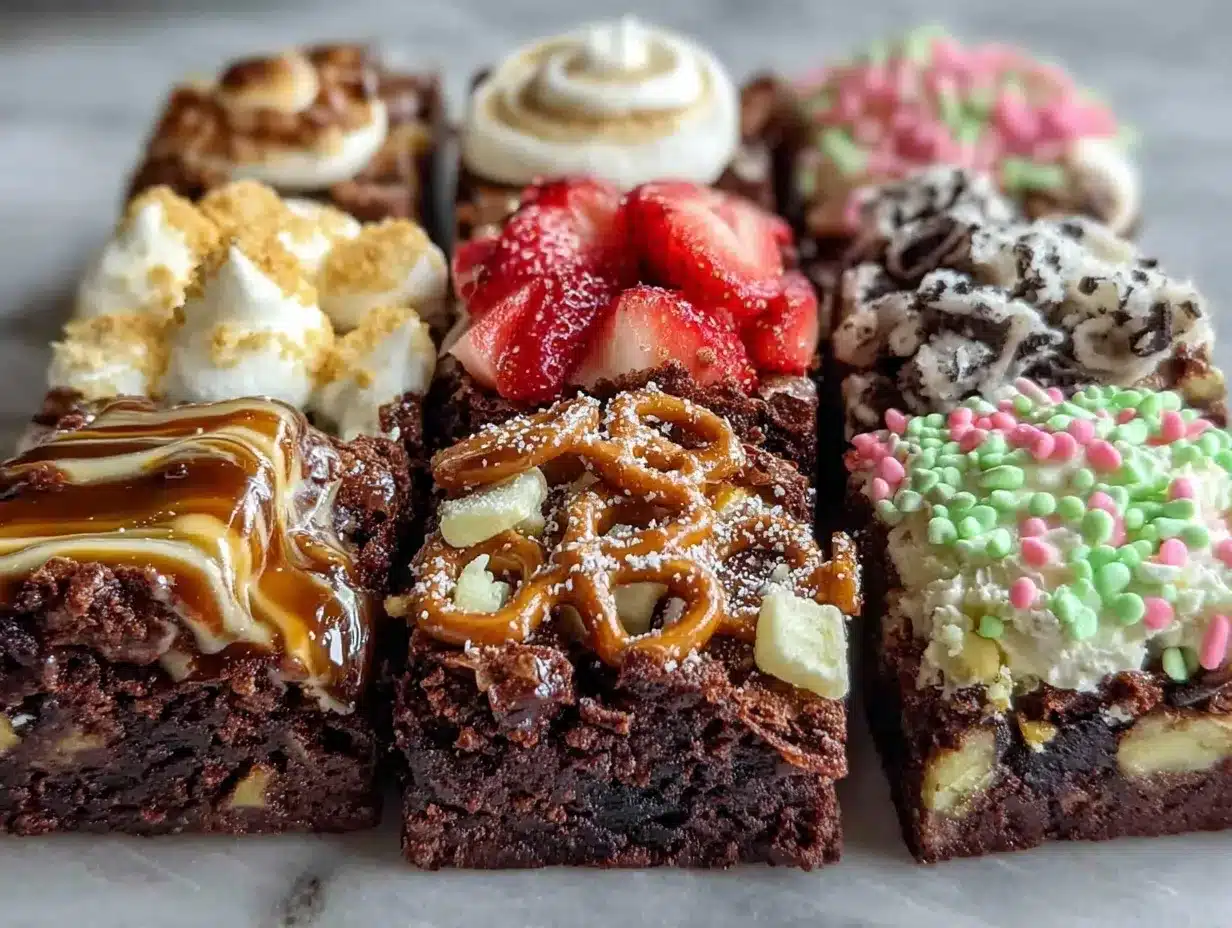 fudgy brownies preparation steps