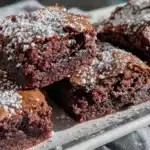 gingerbread brownies - featured image