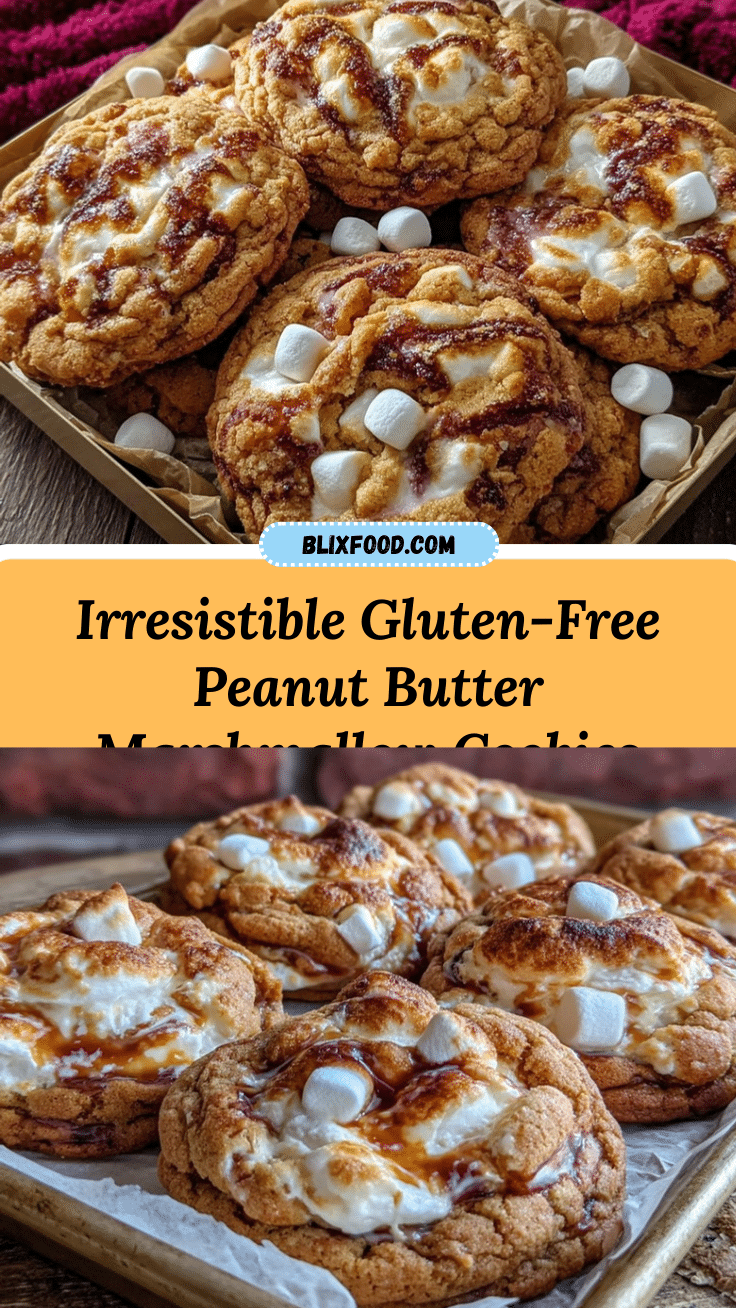 gluten-free peanut butter marshmallow cookies recipe