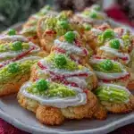 Grinch Christmas Tree Sugar Cookies - featured image