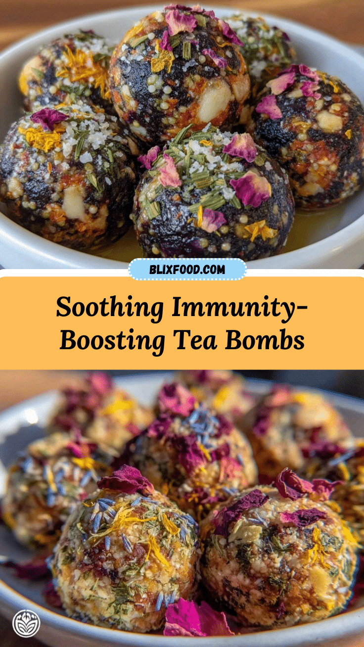 Healthy Flu Cold Tea Bombs recipe