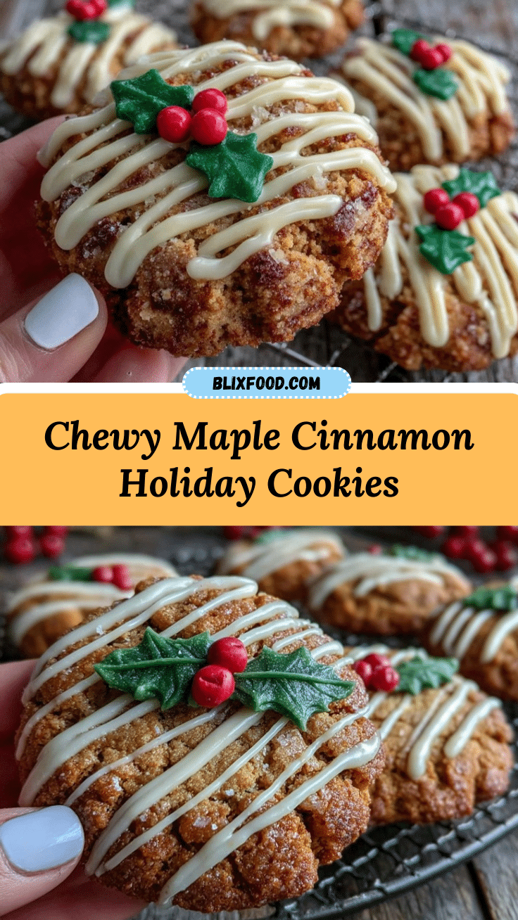 maple cinnamon cookies recipe