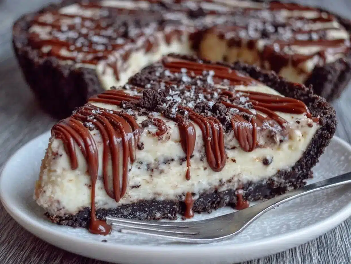 no-bake oreo pie preparation steps