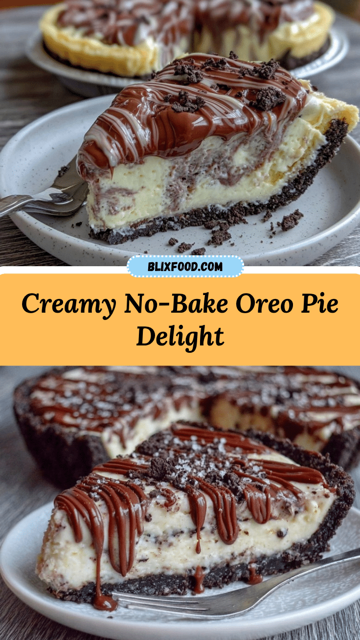 no-bake oreo pie recipe