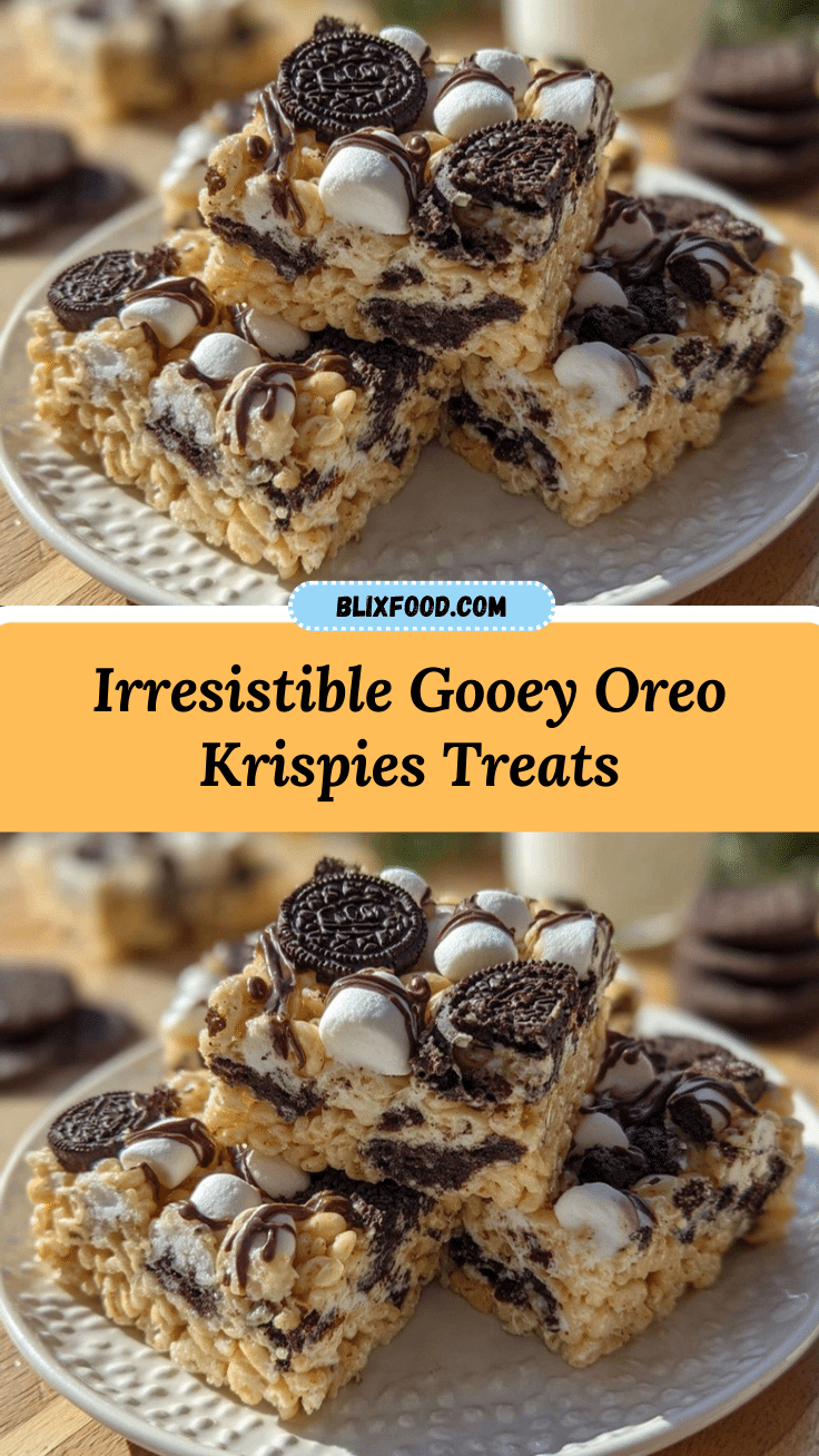 Oreo Krispies Bars recipe