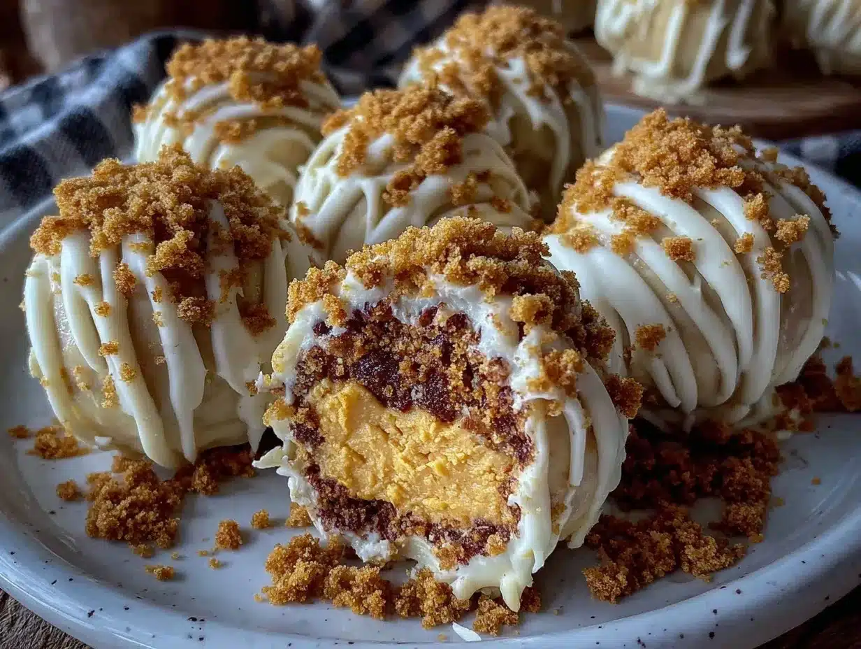 pumpkin cheesecake balls preparation steps