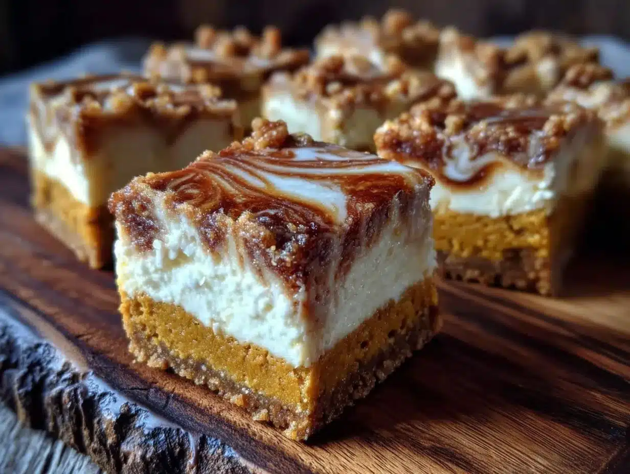 pumpkin cheesecake bars preparation steps