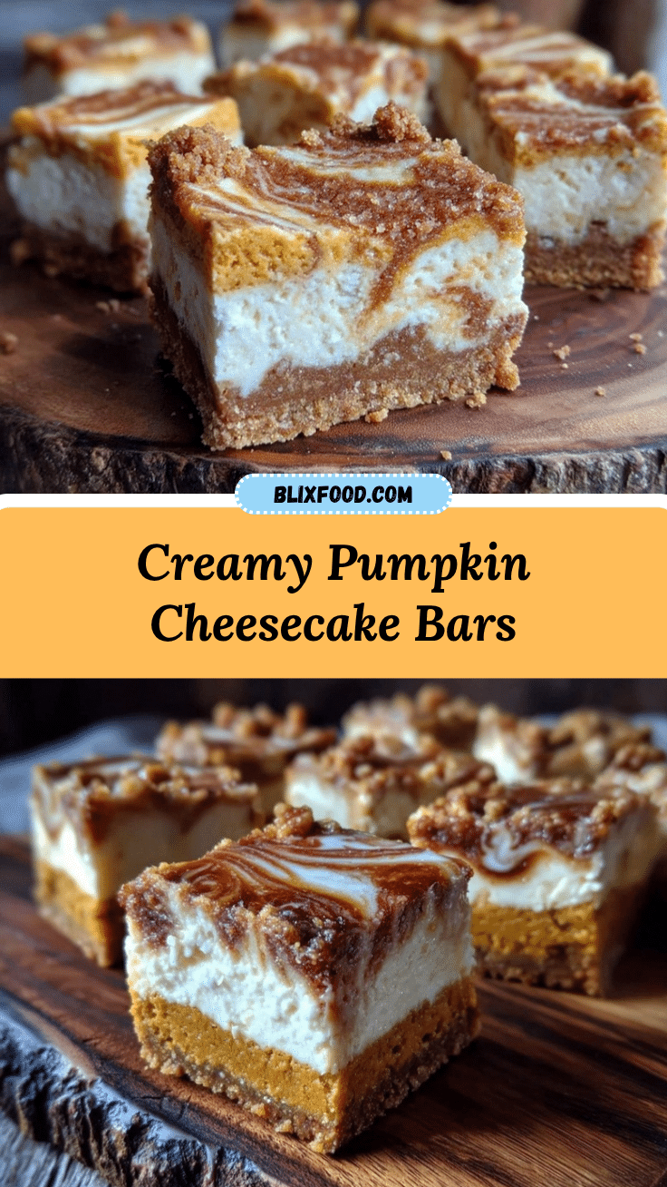 pumpkin cheesecake bars recipe