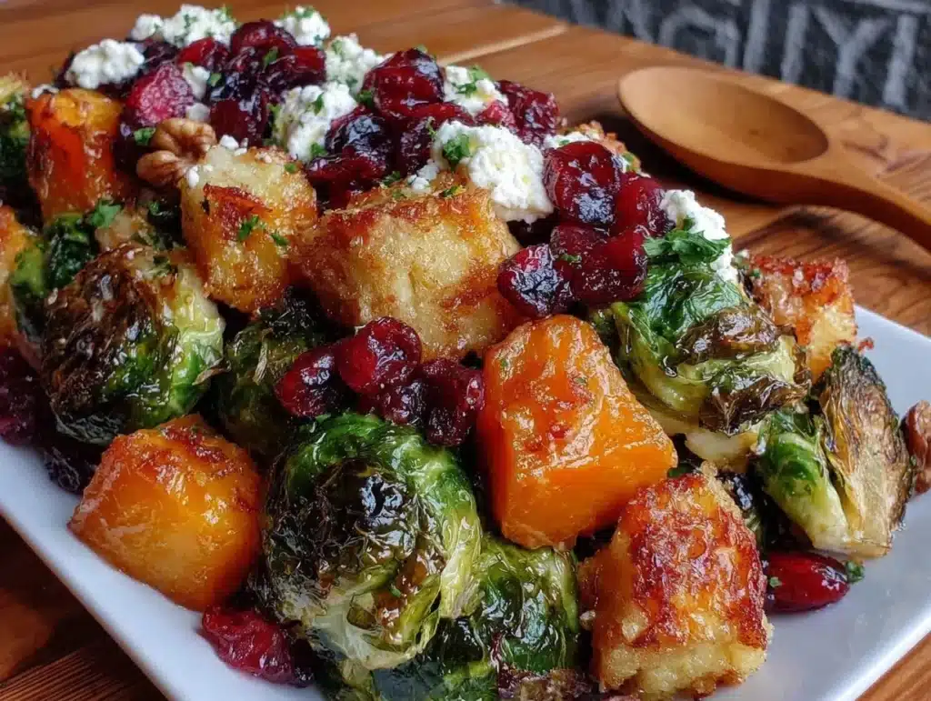 roasted fall vegetables - featured image