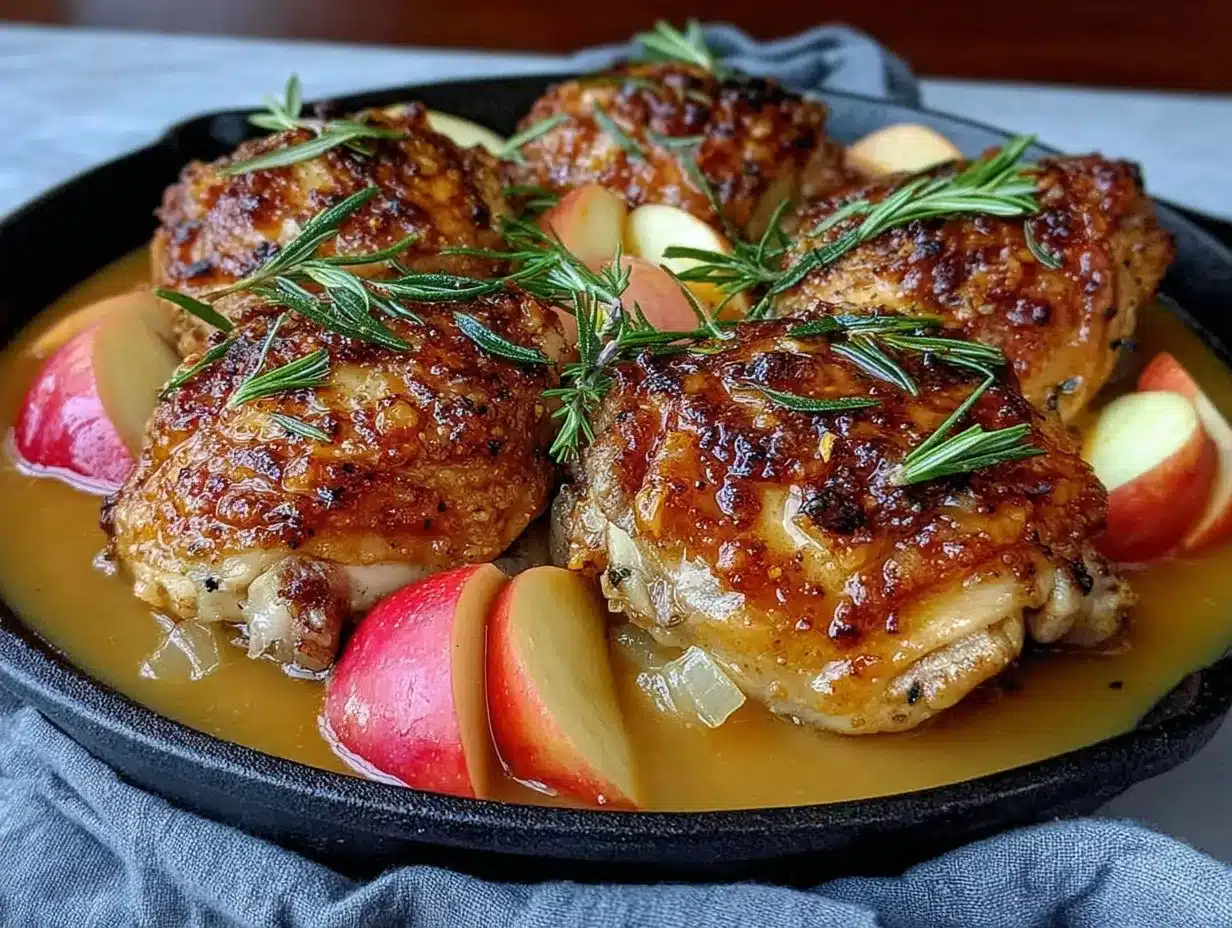 rosemary apple cider chicken preparation steps