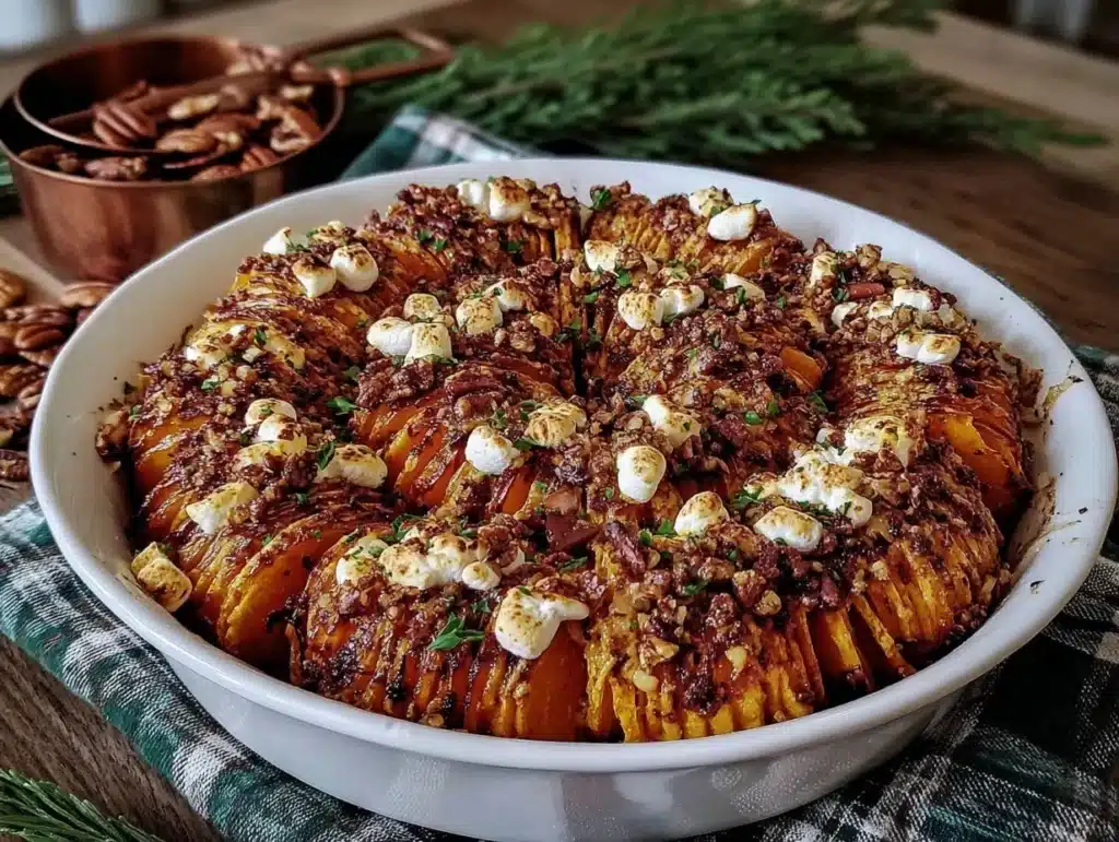 scalloped sweet potatoes - featured image