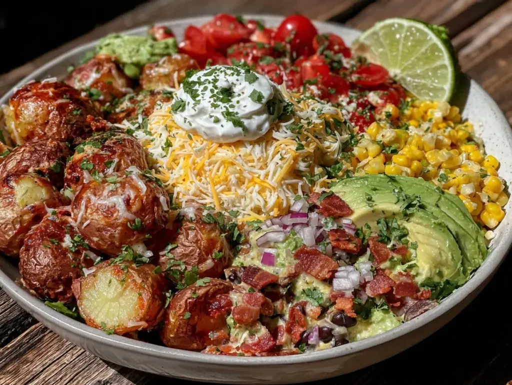 Southwest Taco Potato Bowl - featured image