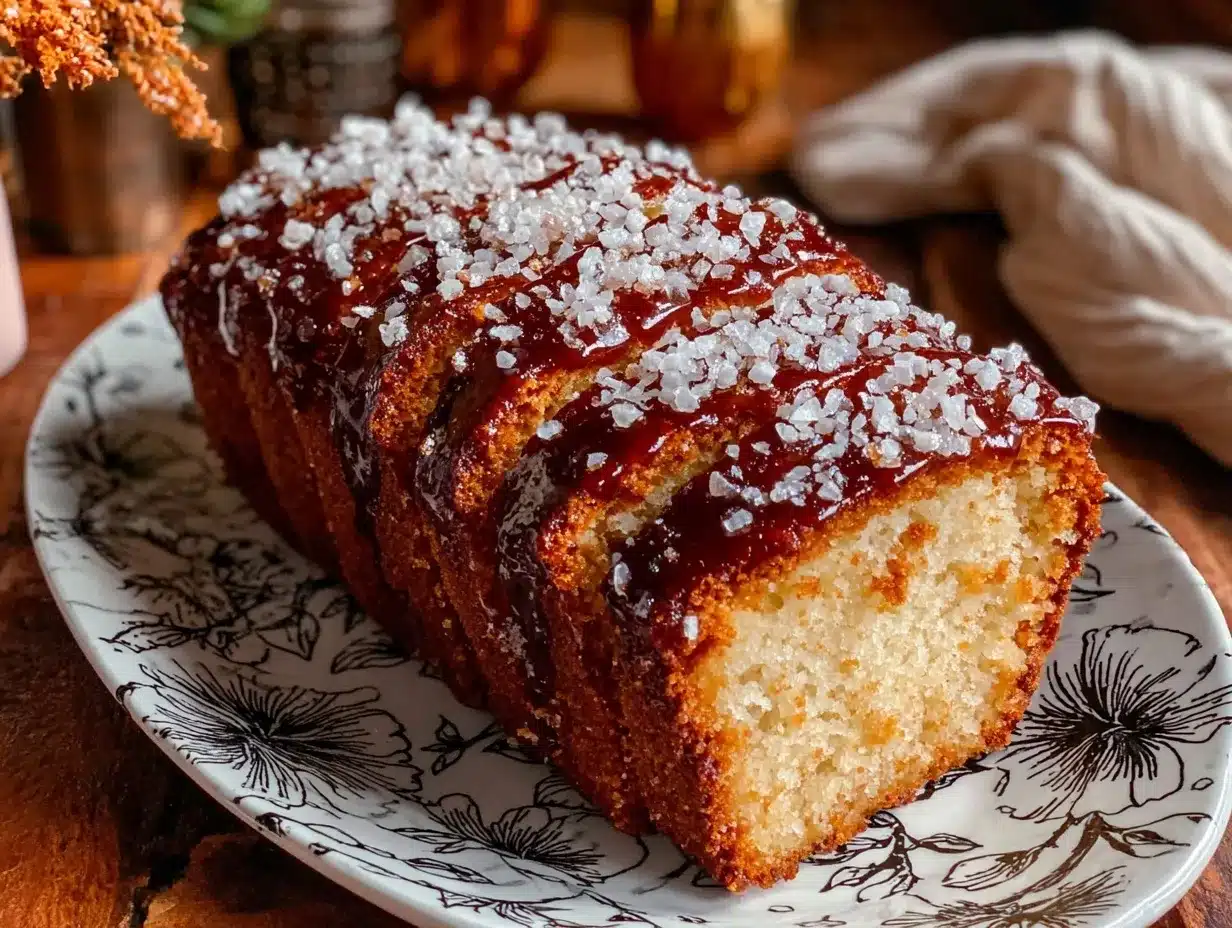 spiced apple cider donut loaf preparation steps