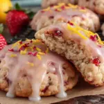Strawberry Lemonade Meltaway Cookies - featured image