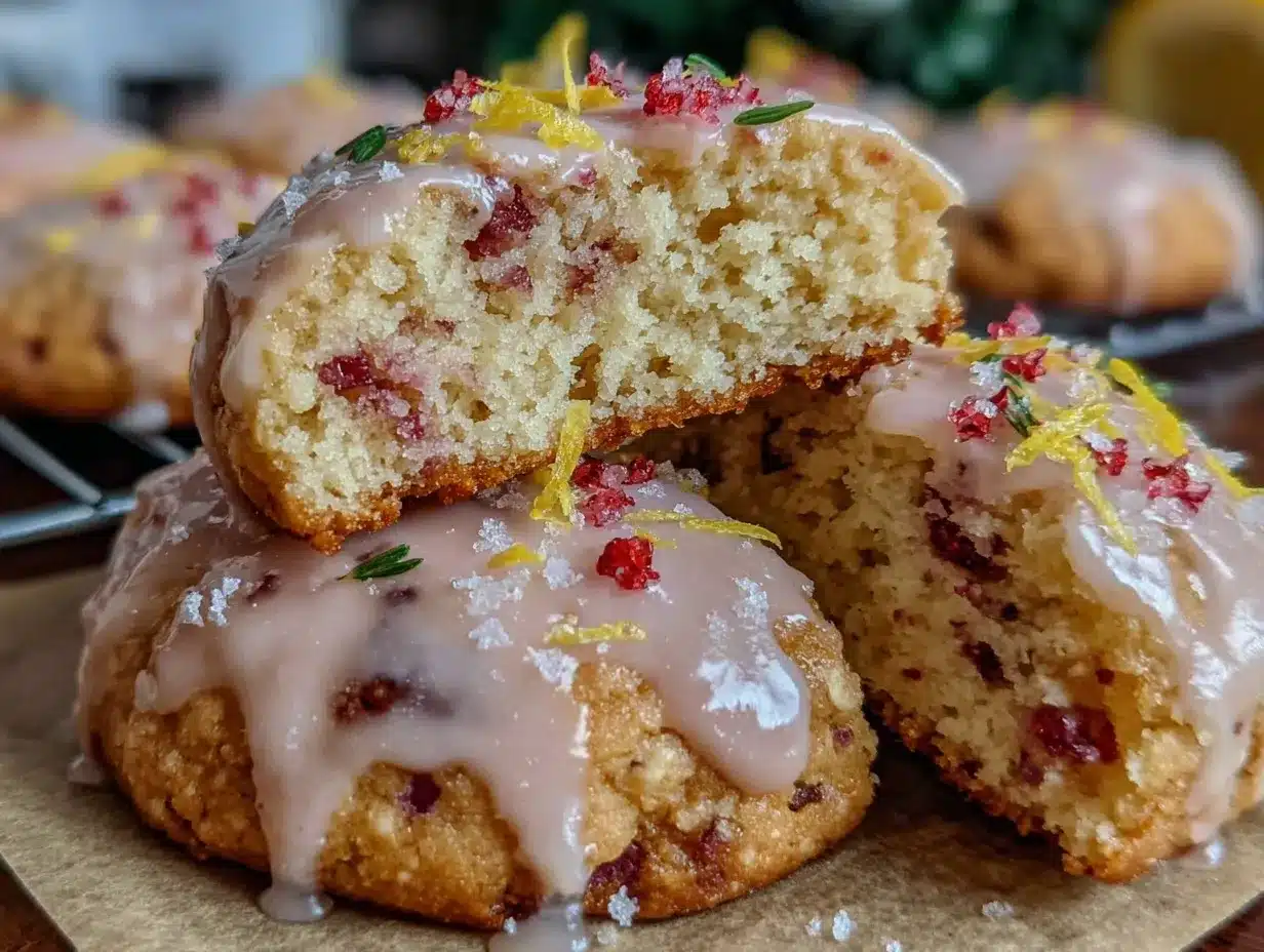 Strawberry Lemonade Meltaway Cookies preparation steps