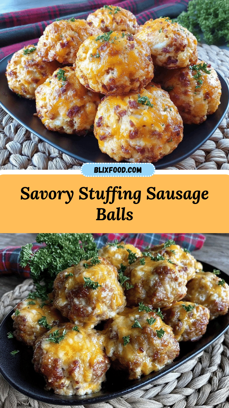 stuffing sausage balls recipe
