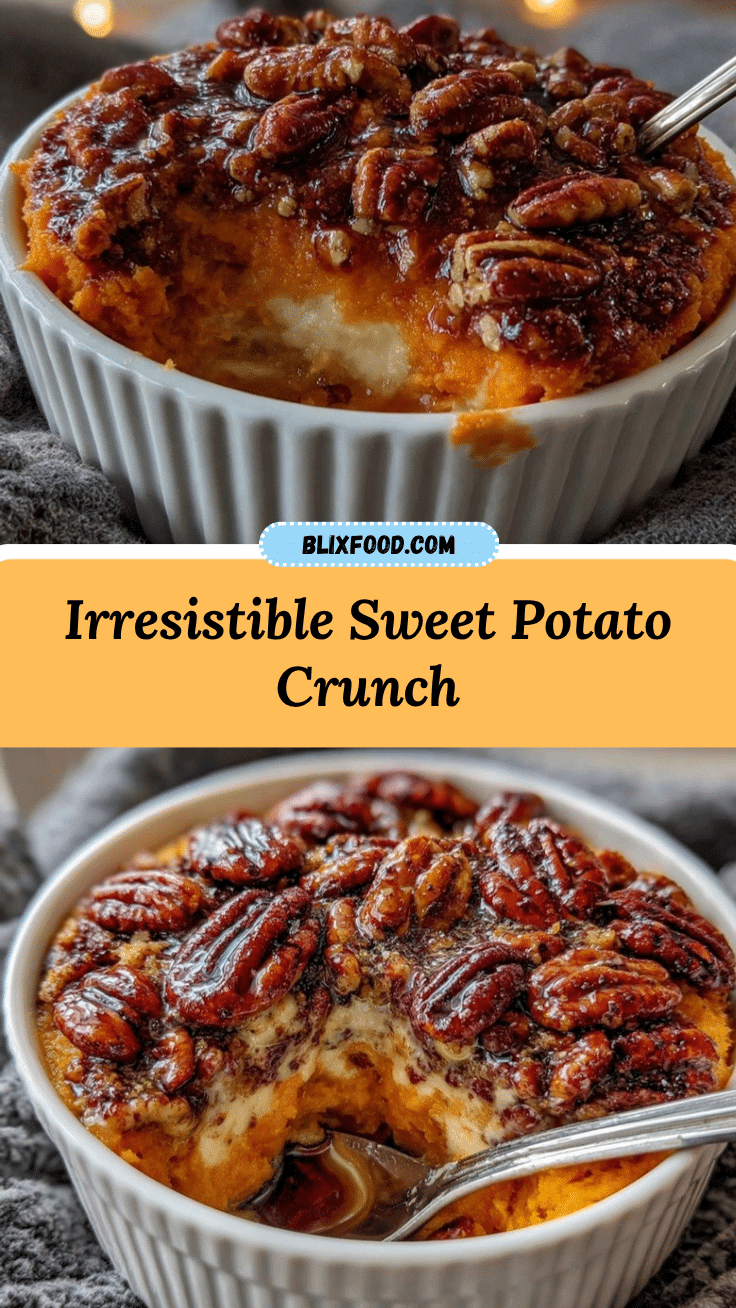 sweet potato crunch recipe