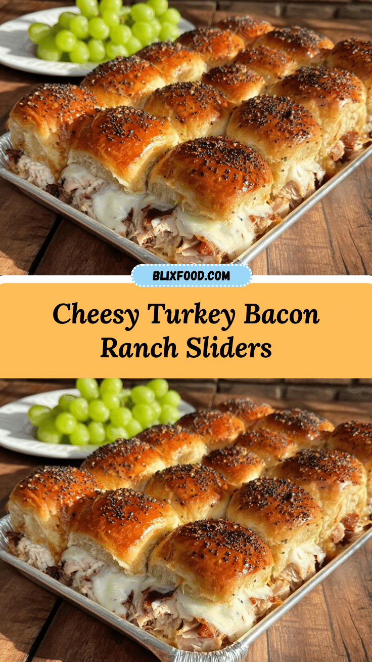 turkey and bacon ranch sliders recipe