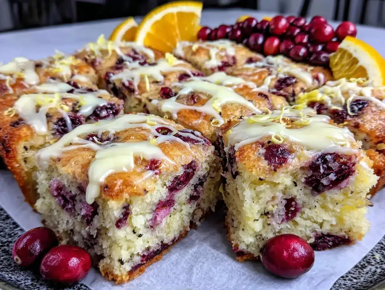 white chocolate cranberry blondies preparation steps