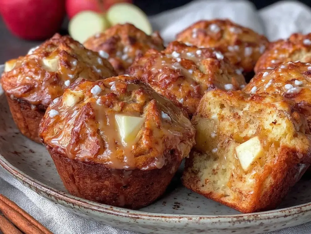 apple cinnamon muffins - featured image