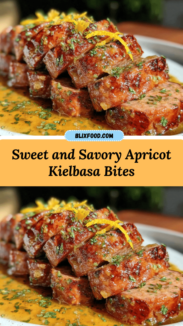 apricot kielbasa slices recipe