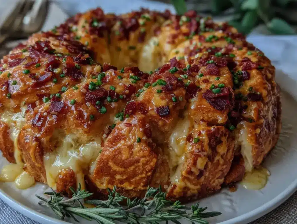 Bacon Cheese Wreath - featured image