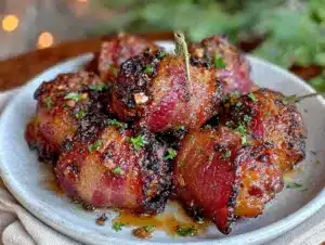 bacon-wrapped dates - featured image