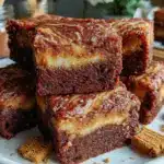 Biscoff brownies - featured image