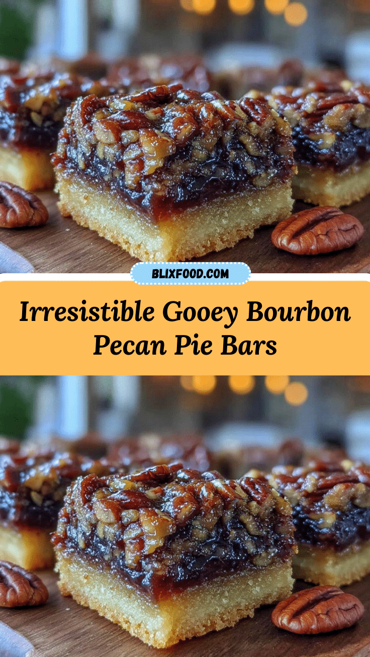 bourbon pecan pie bars recipe