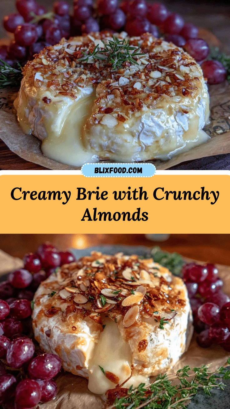 brie with almonds recipe