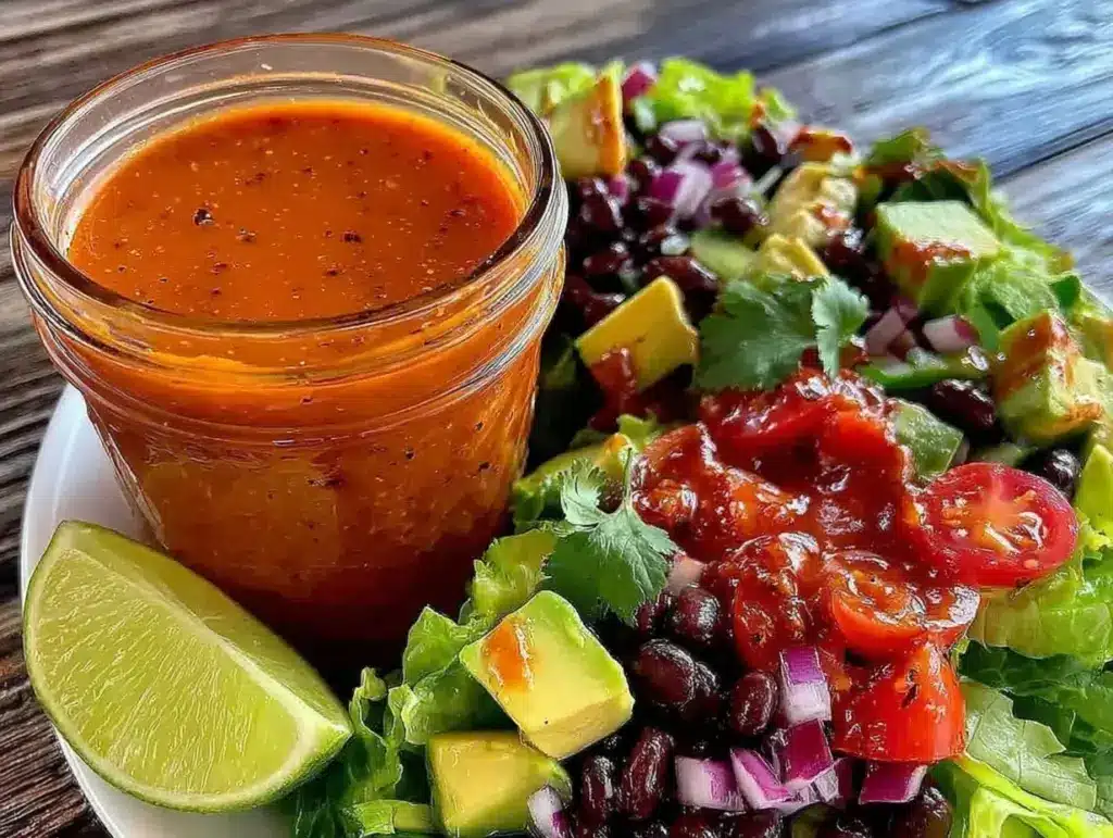 chipotle vinaigrette copycat - featured image