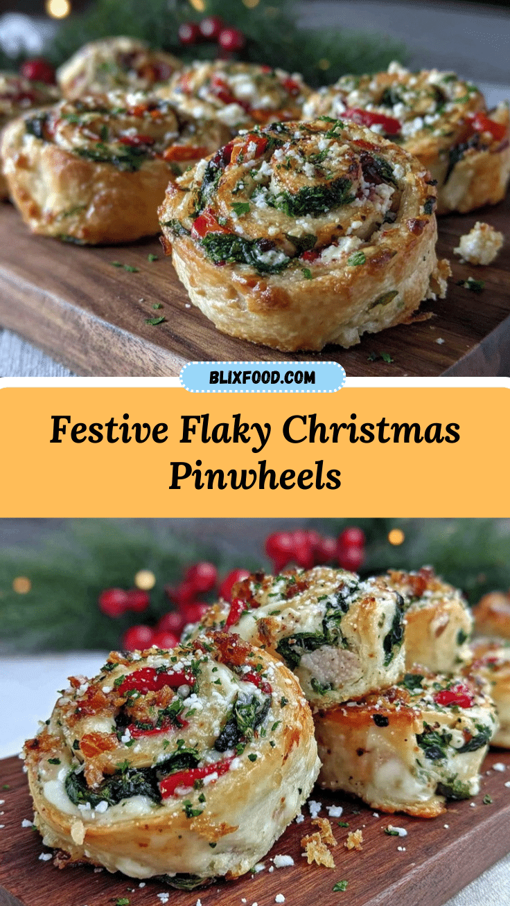 Christmas pinwheels recipe