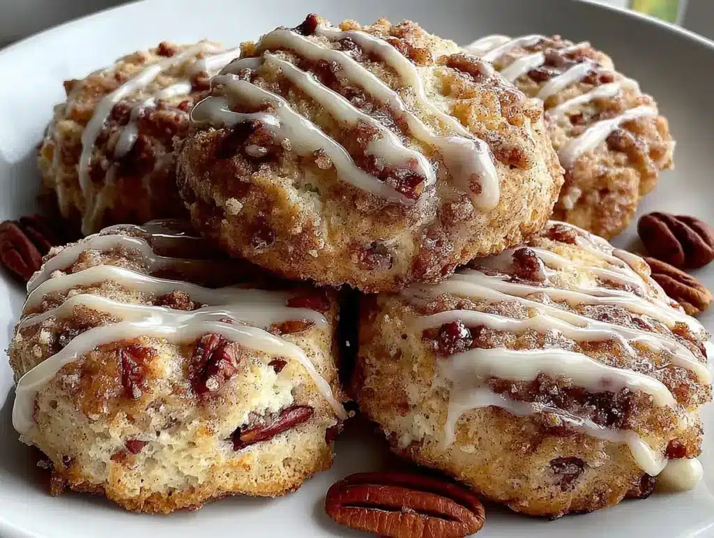 cinnamon bun scones - featured image