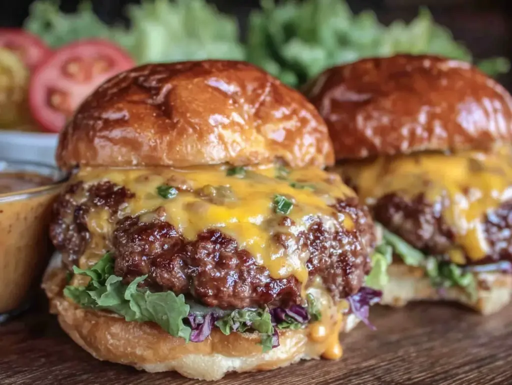 classic beef burgers - featured image