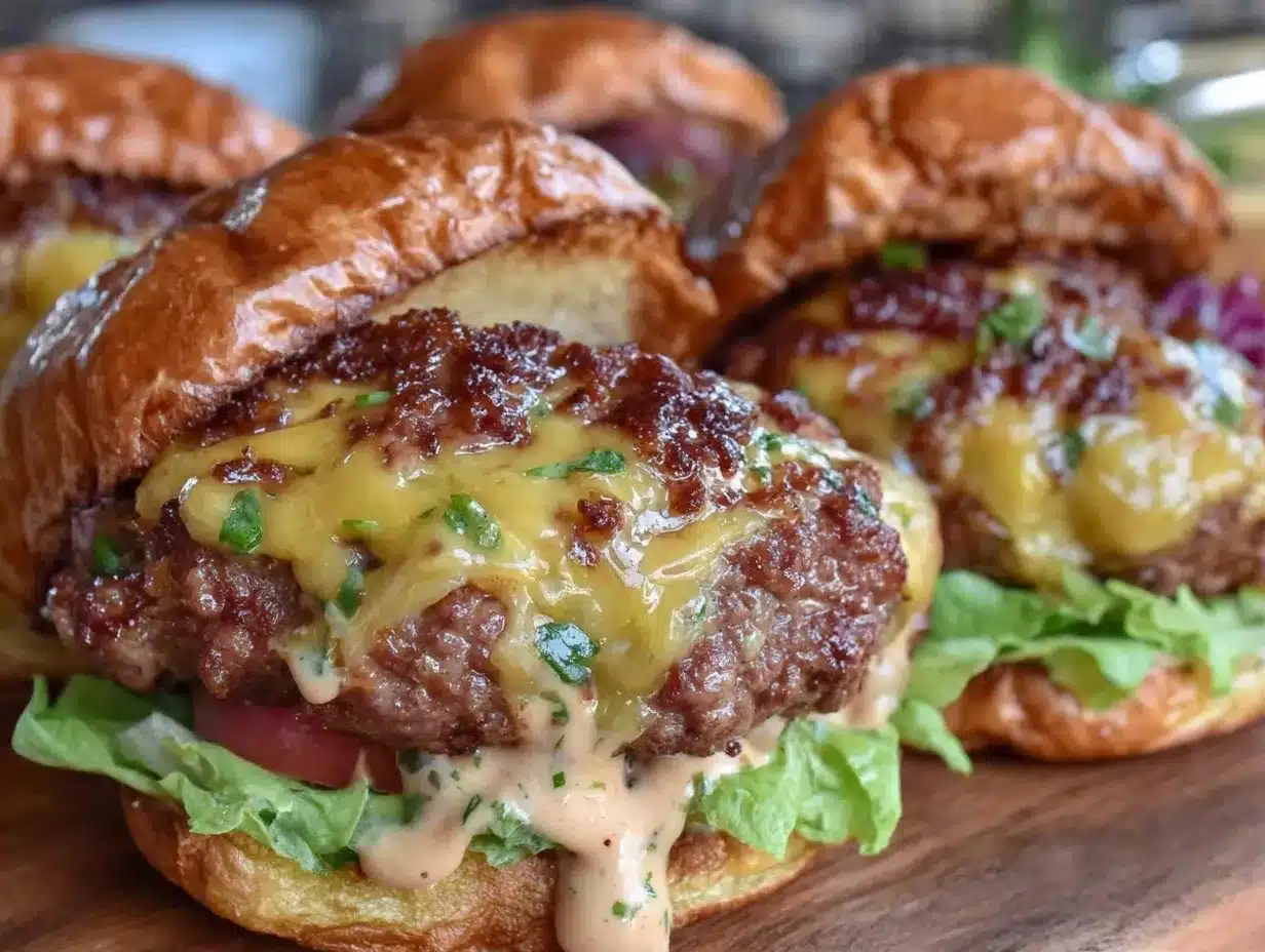 classic beef burgers preparation steps