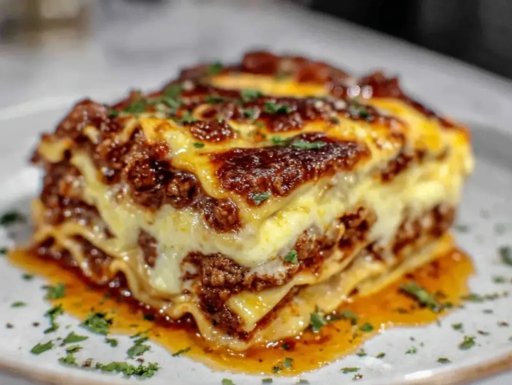 comforting lasagna recipe - featured image