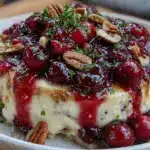 cranberry cream cheese spread - featured image