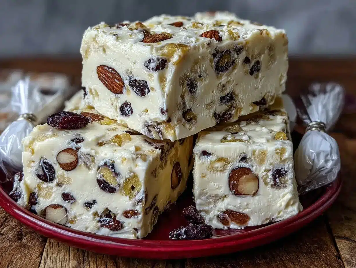 creamy almond nougat recipe preparation steps