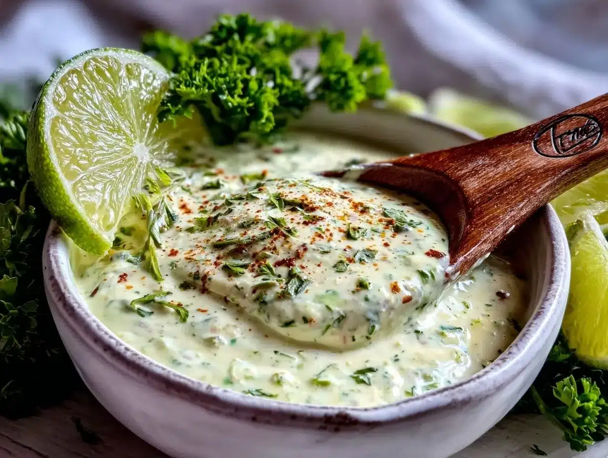 creamy cafe rio dressing preparation steps