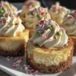 creamy mini cheesecakes - featured image