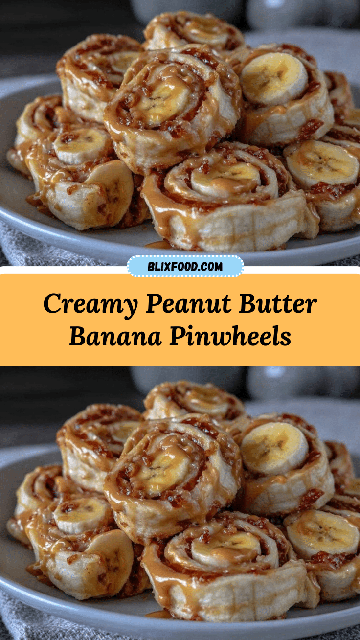 creamy peanut butter banana wrap pinwheels recipe