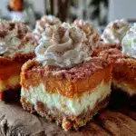 creamy pumpkin cheesecake bars - featured image