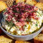 creamy salmon dip - featured image