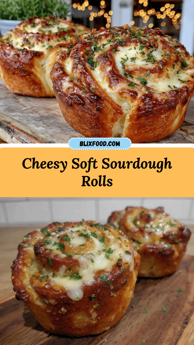 creamy sourdough rolls with cheese recipe