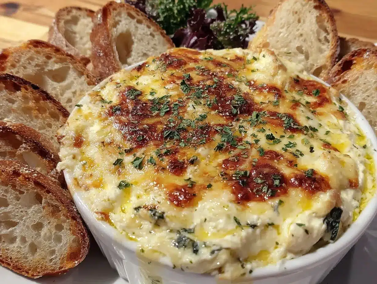 creamy spinach artichoke dip preparation steps