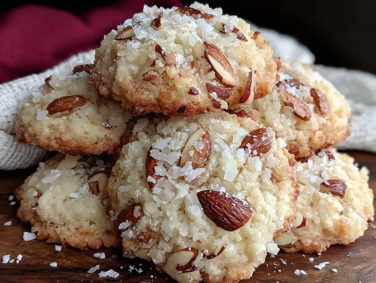 crispy almond cookies preparation steps