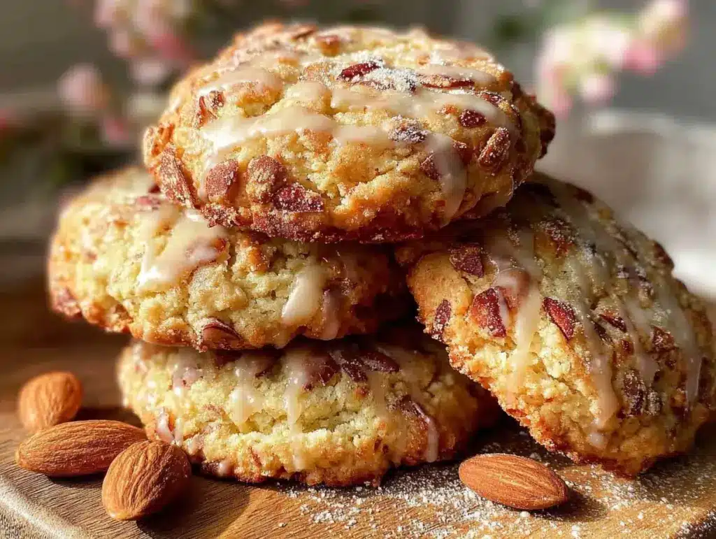 crispy almond cookies recipe - featured image